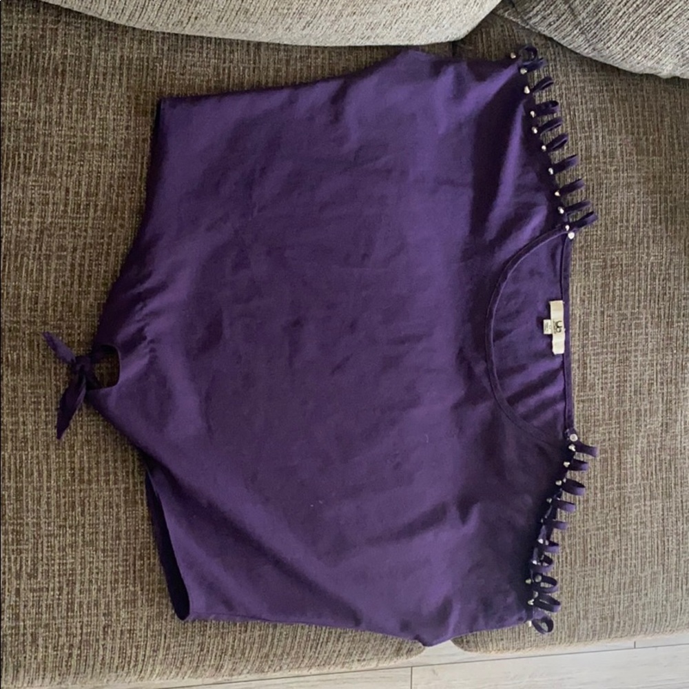 Purple shirt
